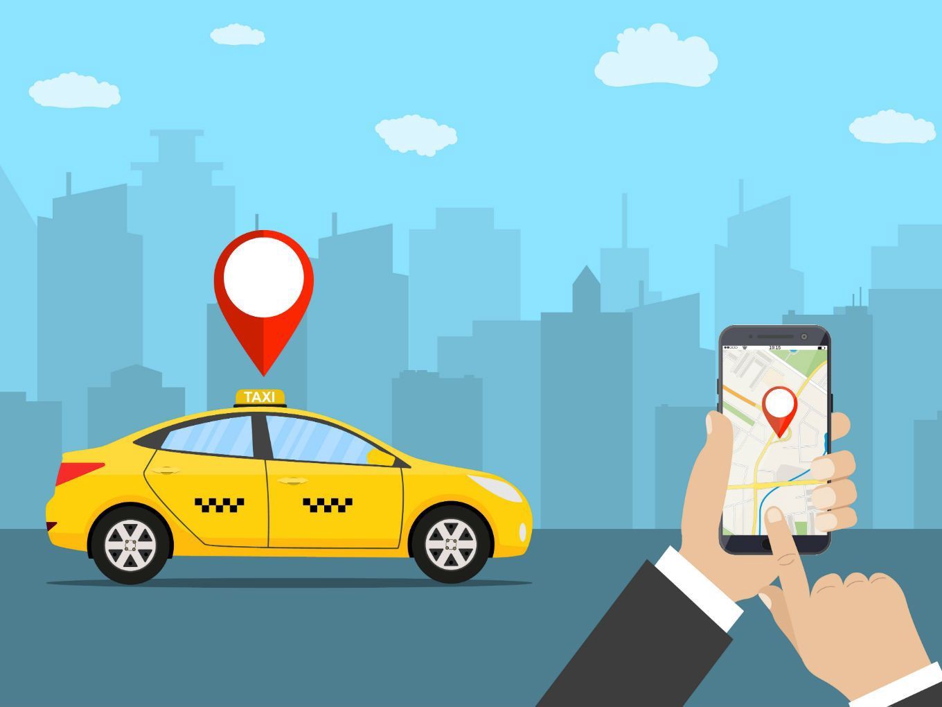 Why people should consider ridesharing compared to taxis