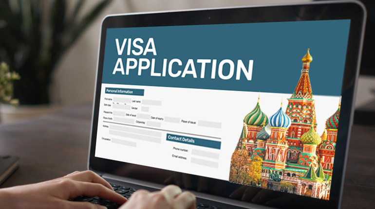 Apply For Russian Tourist Visa through the website