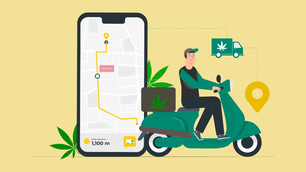 How much does it cost to use a weed delivery service?