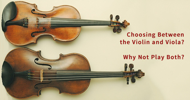 How to Play the Violin vs. the Viola